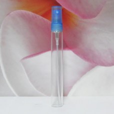 Tube Glass 8 ml Clear with PE Sprayer: TURQUOISE